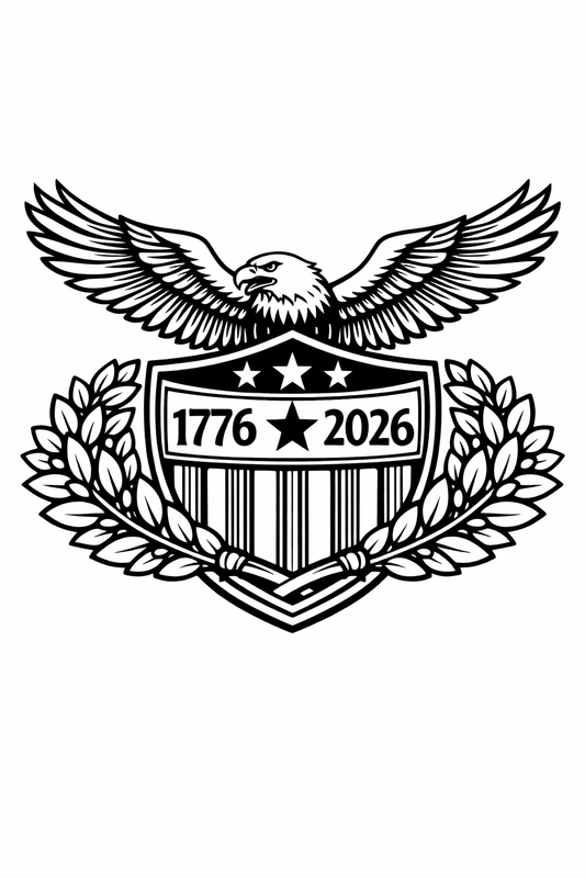 USA 250th Anniversary "Bold & Easy" Coloring Bundle – 7 Premium SVG Designs