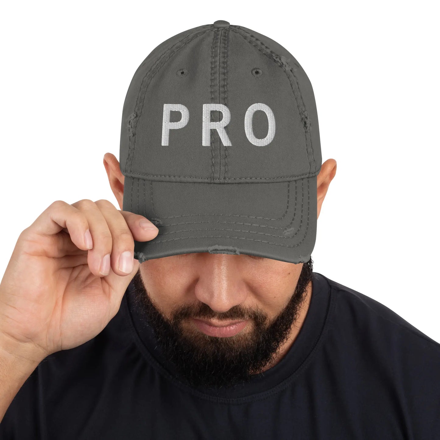 "PRO" Industrial Flat Embroidery Trucker Hat
