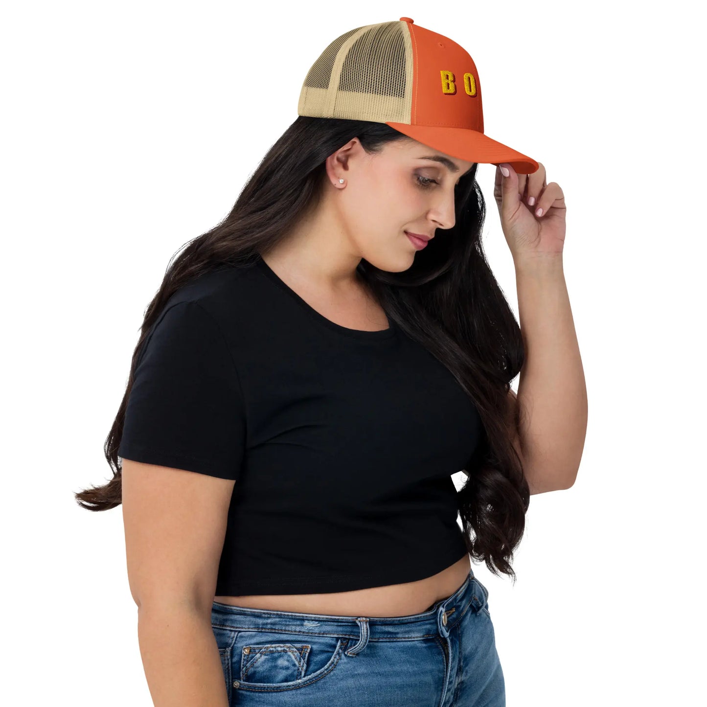 "BOSS" Industrial 3D Shadow Trucker Hat | Heavy-Duty Signature Cap